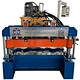 Step tile roll forming machine